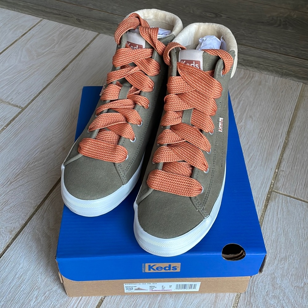 Keds Kickstart Hi TRX Soft Twill Shoes